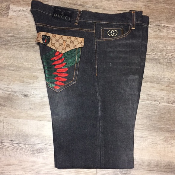 gucci brand jeans